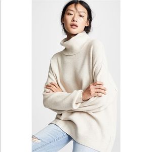 Free people softly structured tunic in oatmeal